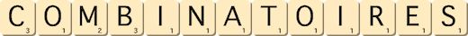 combinatoires combinatoires