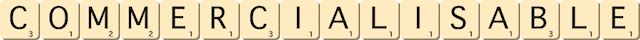 commercialisable commercialisable