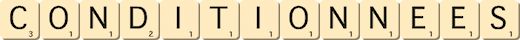 conditionnees conditionnees