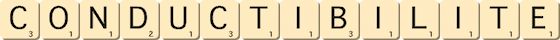 conductibilite conductibilite