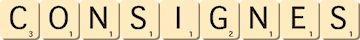 consignes consignes