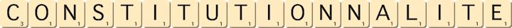 constitutionnalite constitutionnalite