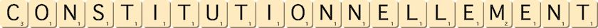 constitutionnellement constitutionnellement