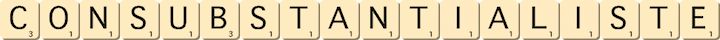 consubstantialiste