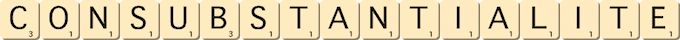 consubstantialite