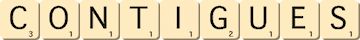 contigues contigues