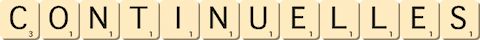 continuelles continuelles