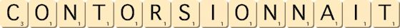 contorsionnait contorsionnait