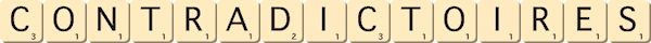 contradictoires