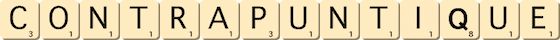 contrapuntique contrapuntique