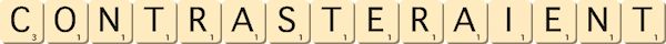 contrasteraient contrasteraient
