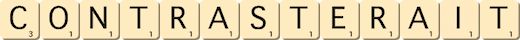 contrasterait contrasterait