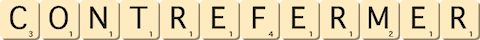 contre-fermer