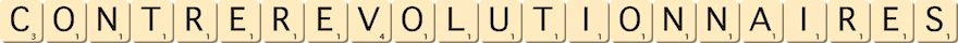 contre-revolutionnaires