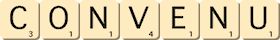 convenu