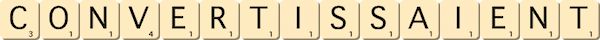 convertissaient