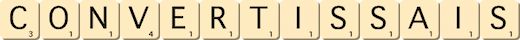 convertissais