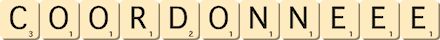 coordonne--ee