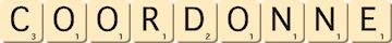 coordonne coordonne