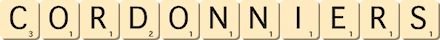 cordonniers cordonniers