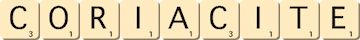 coriacite coriacite