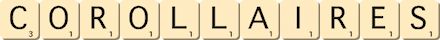 corollaires
