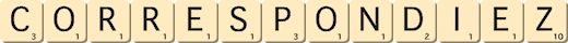 correspondiez correspondiez