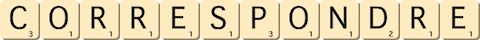 correspondre