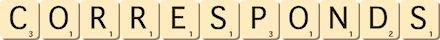 corresponds