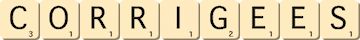 corrigees corrigees