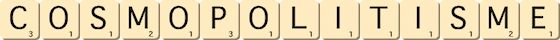 cosmopolitisme cosmopolitisme