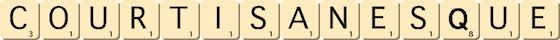 courtisanesque