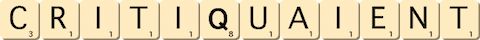 critiquaient critiquaient