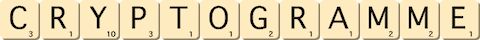 cryptogramme cryptogramme