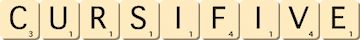 cursif--ive