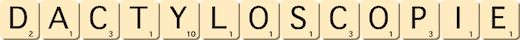 dactyloscopie dactyloscopie