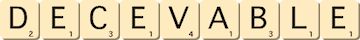 decevable