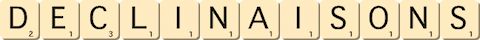 declinaisons declinaisons