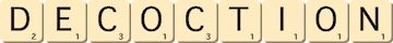decoction