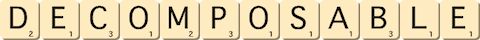 decomposable decomposable