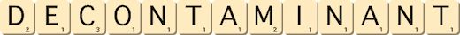decontaminant