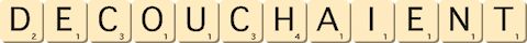 decouchaient