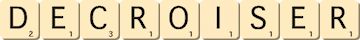 decroiser decroiser