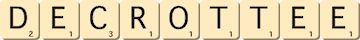 decrottee