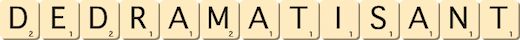 dedramatisant dedramatisant