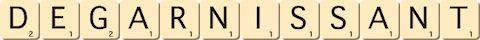 degarnissant degarnissant