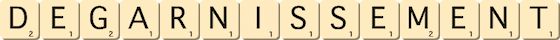 degarnissement