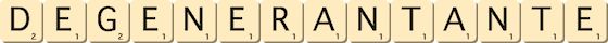 degenerant--ante