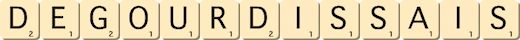 degourdissais
