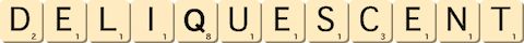 deliquescent deliquescent